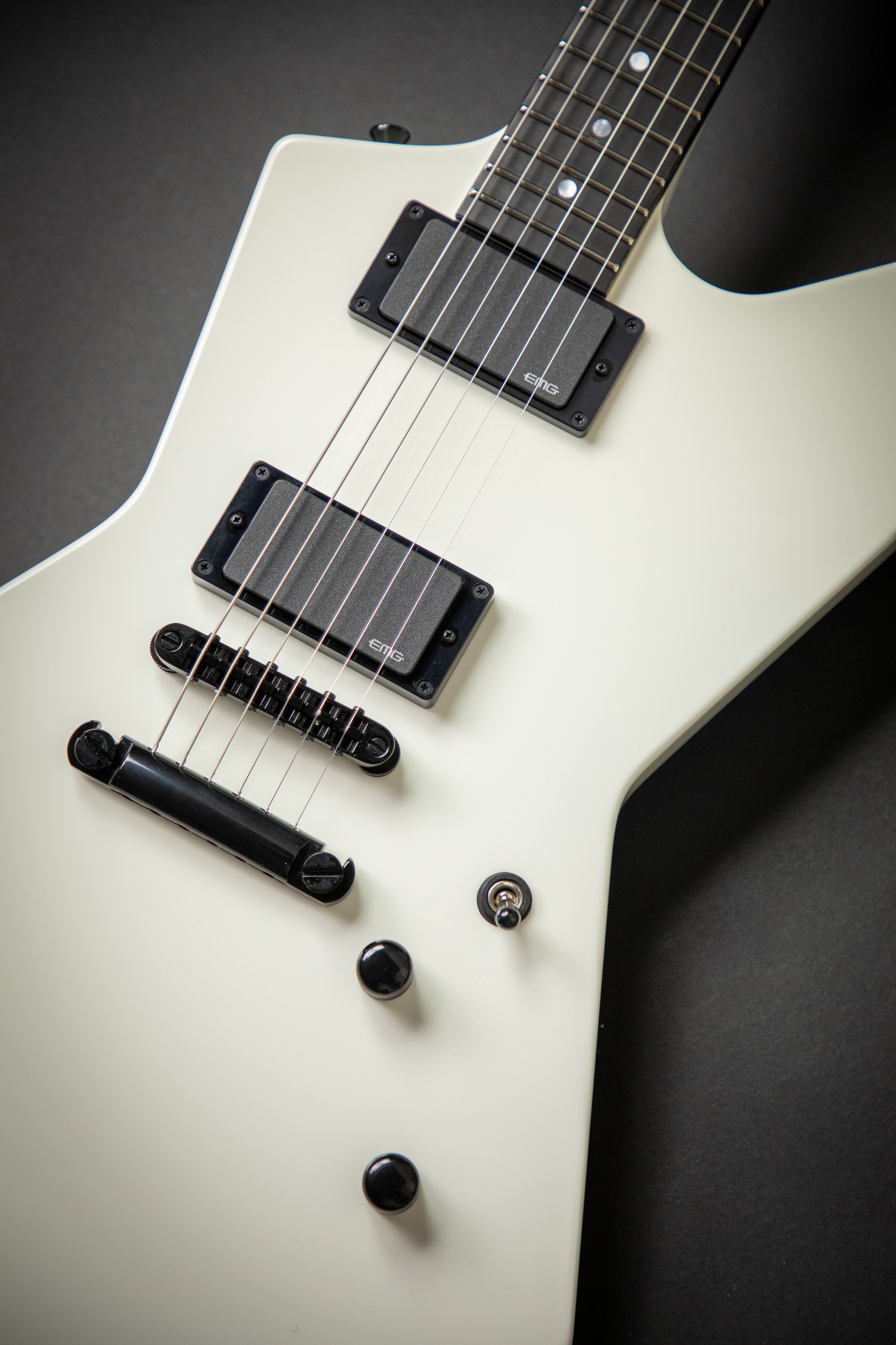 ESP Custom Shop MX250-II White E6130202 – Guitars Rebellion