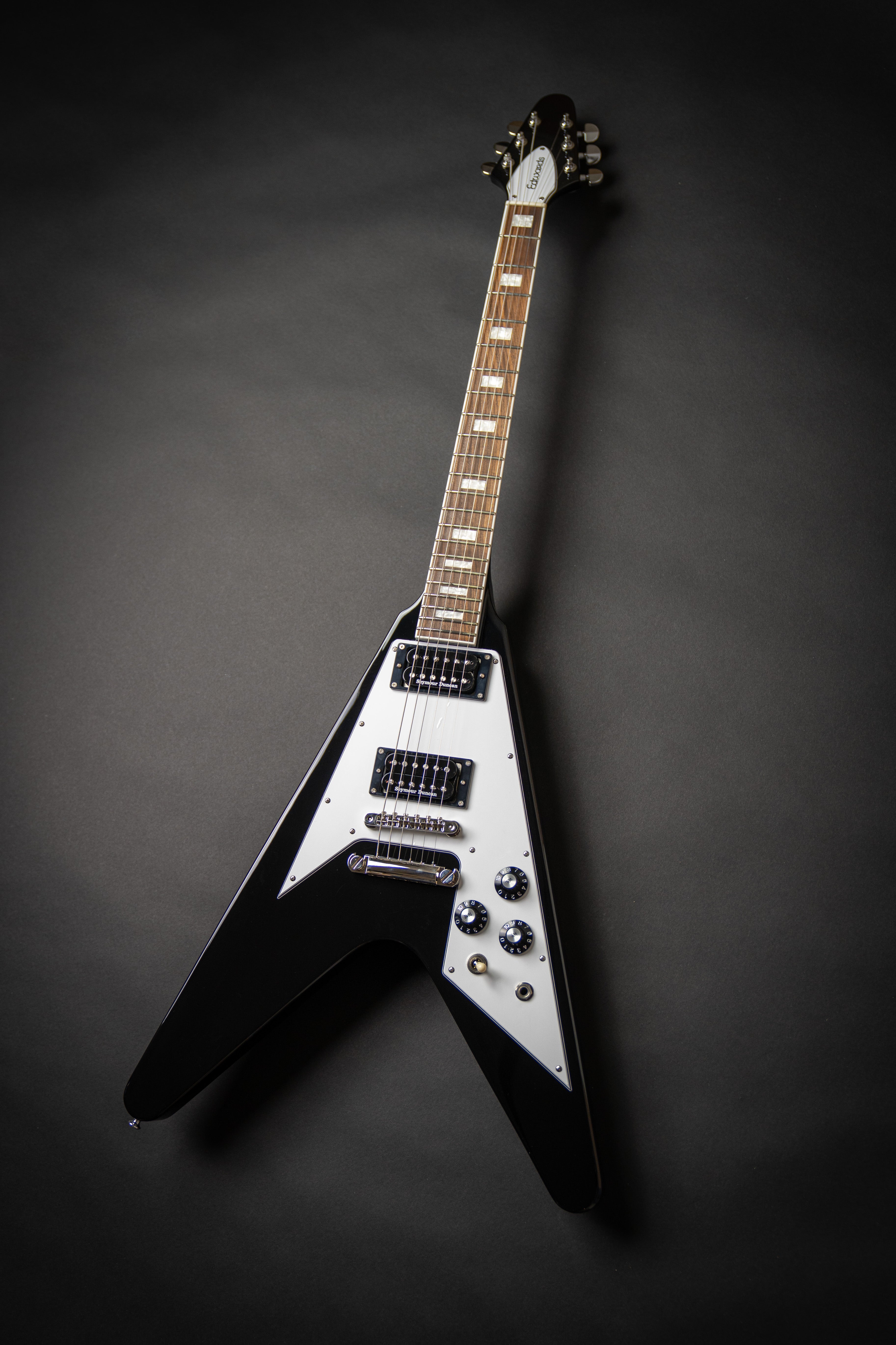 Edwards E-FV-120D Black (ED2115557P) – Guitars Rebellion