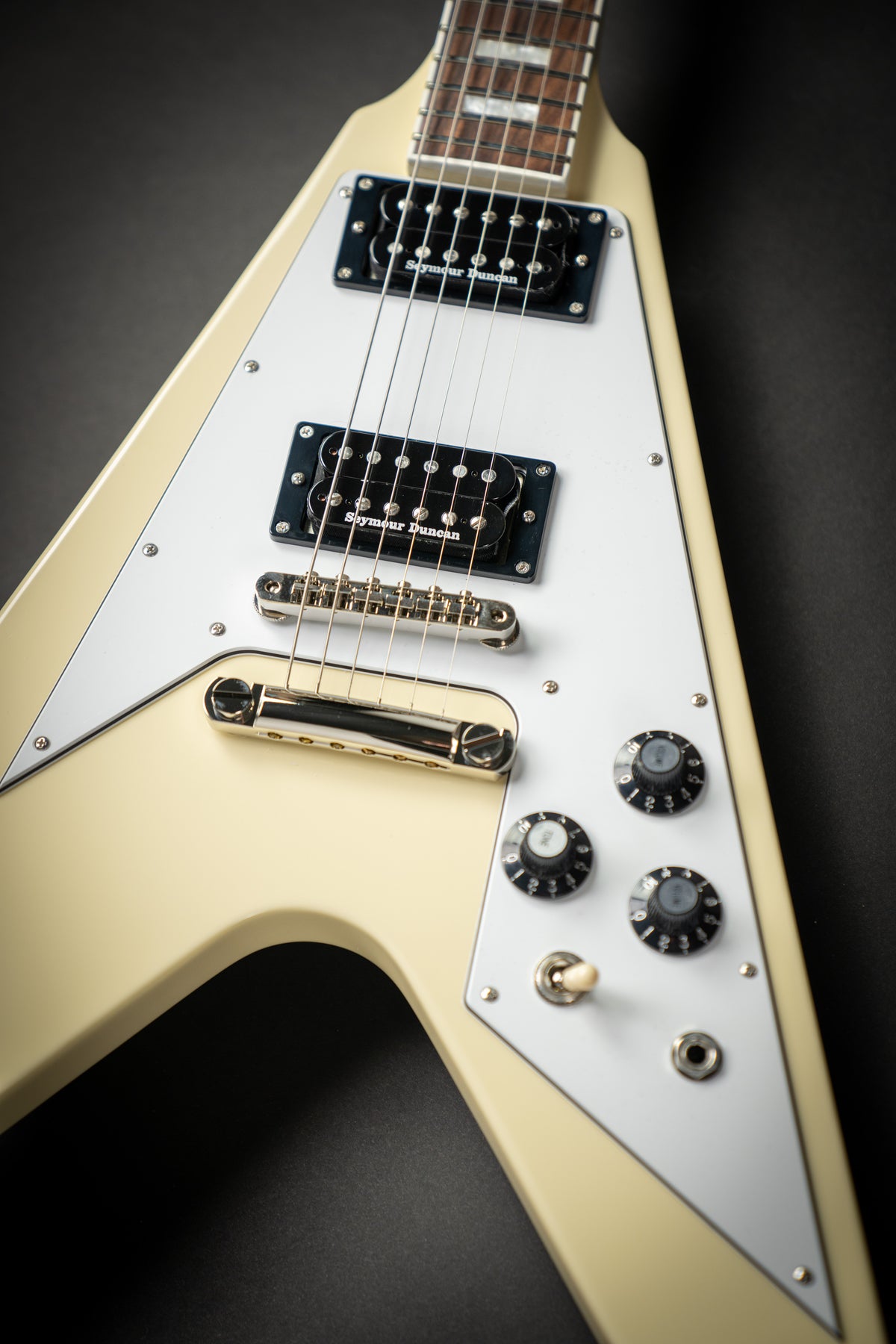 Edwards E-FV-120D Vintage White (ED2203568P) – Guitars Rebellion