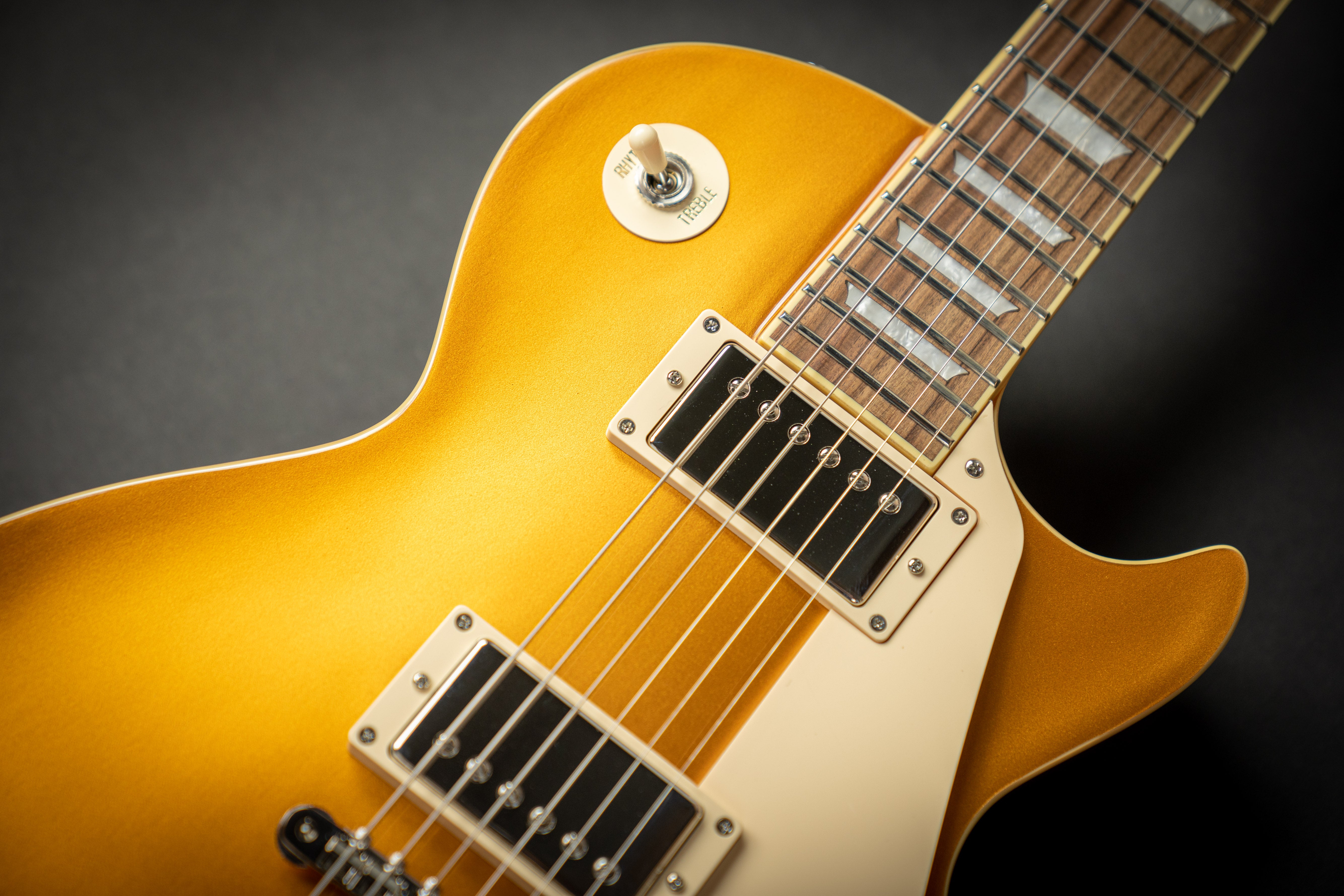 EDWARDS E-LP-STD Gold Top Les Paul type Electric Guitar Made