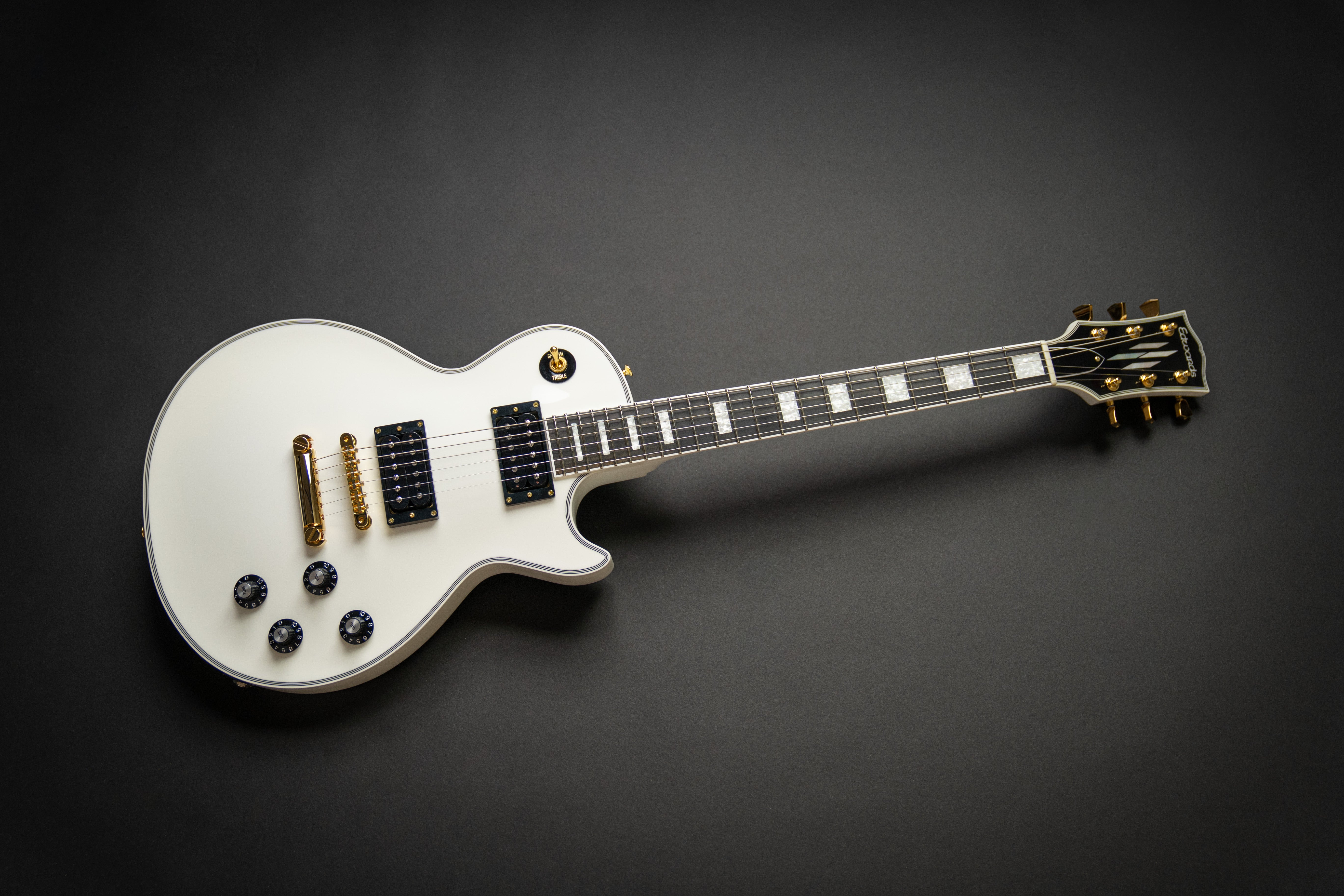 Edwards E-LPC White (ED2103468) – Guitars Rebellion