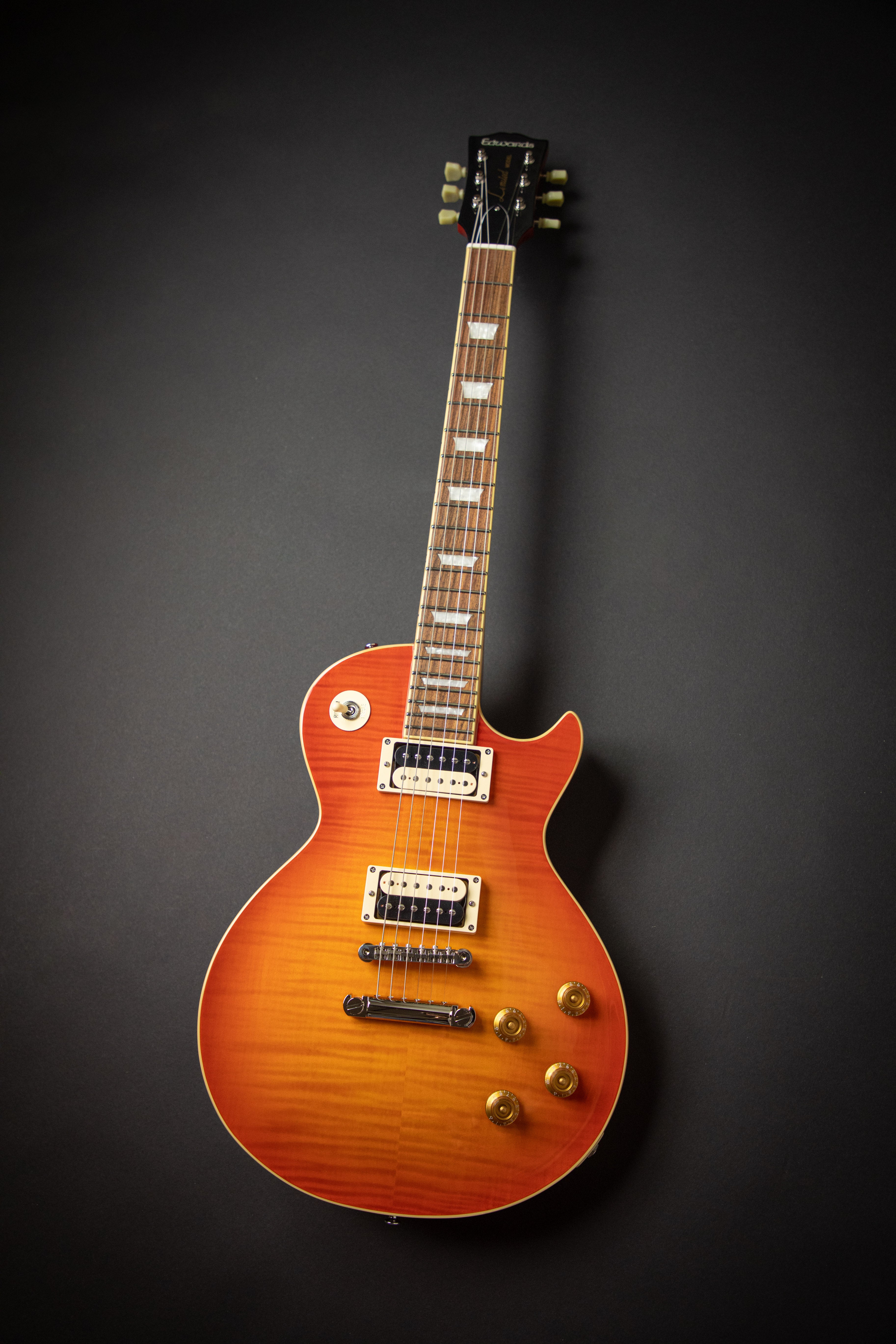 Edwards E-LPS Vintage Honey Burst (ED20211365P) – Guitars Rebellion