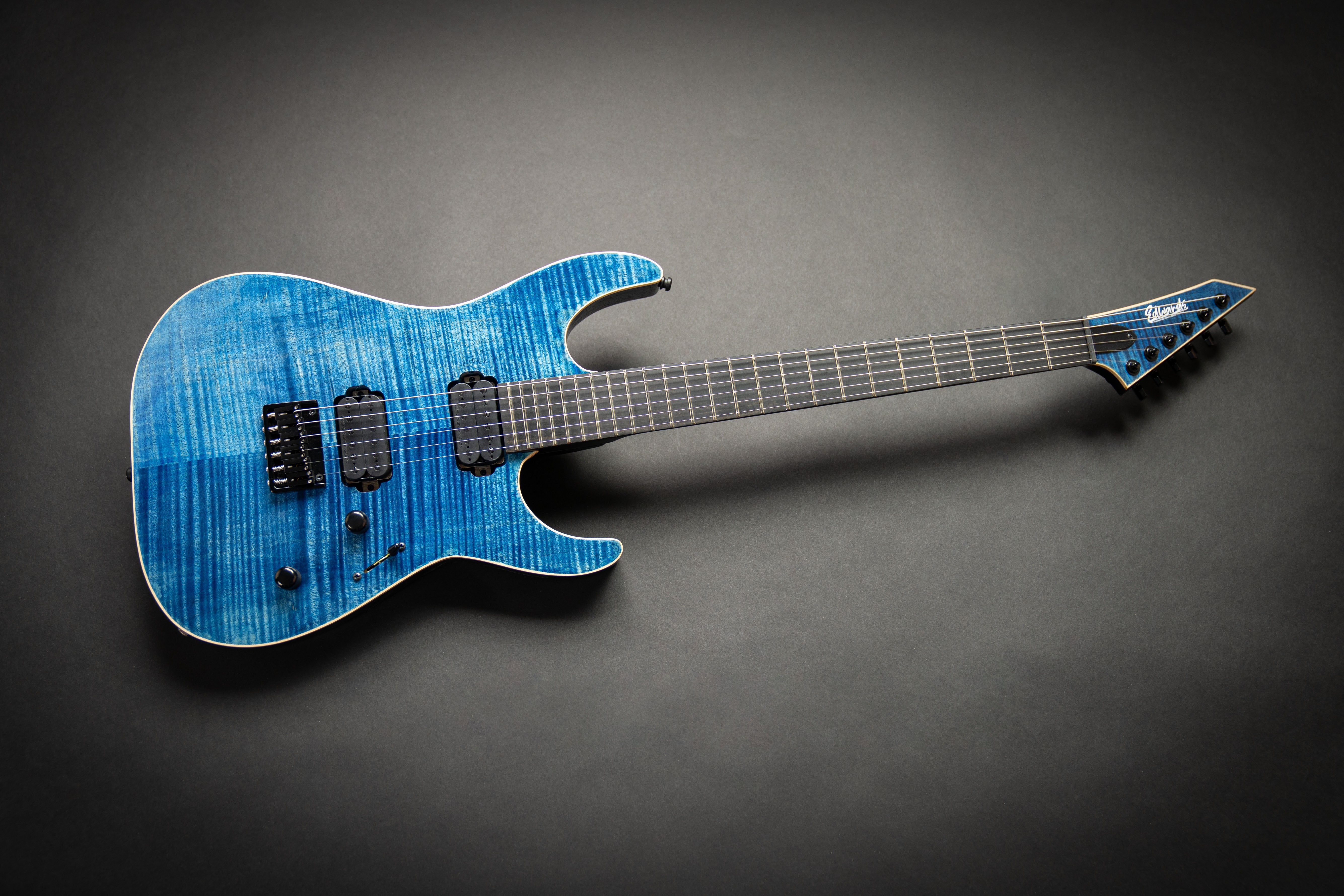 Edwards EM-II CTM Denim Blue (ED2204181) – Guitars Rebellion