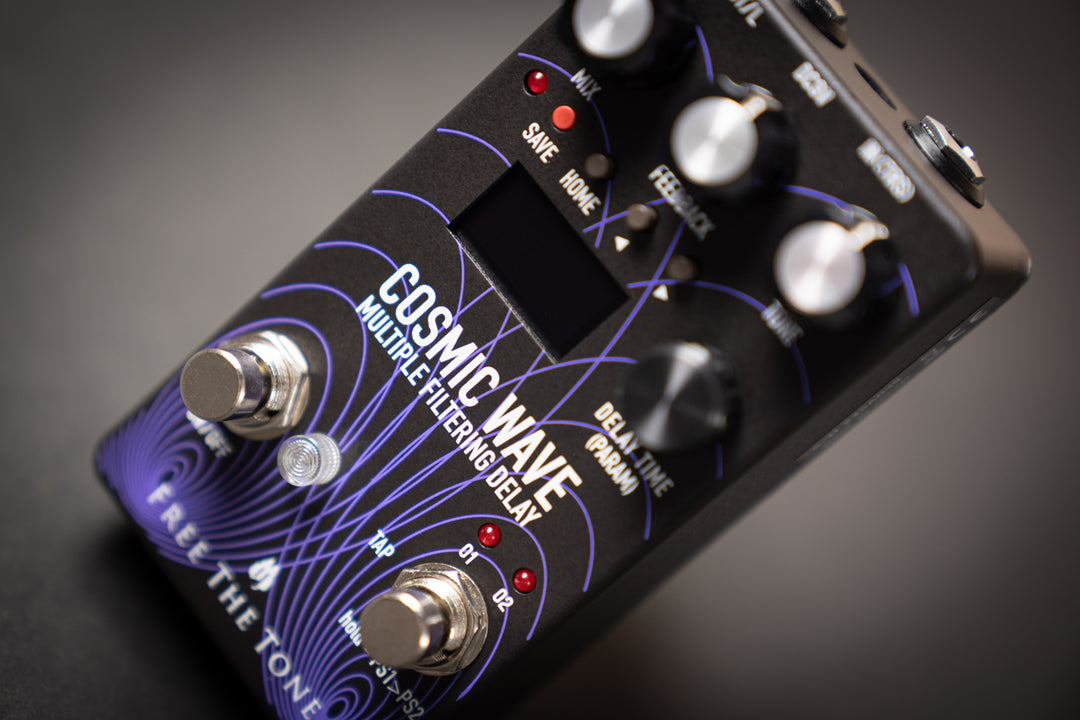 free the tone delay pedal Free The Tone Cosmic Wave CW-1Y Multiple Filtering Delay – Guitars Rebellion