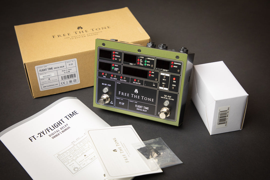 flight time delay pedal Free The Tone Flight Time FT-2Y – Guitars Rebellion