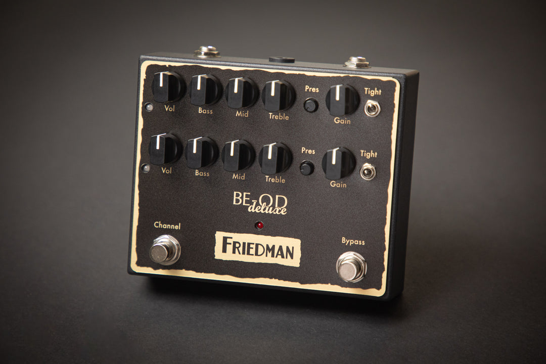 friedman brown eye overdrive pedal Friedman BE-OD Deluxe Distortion – Guitars Rebellion