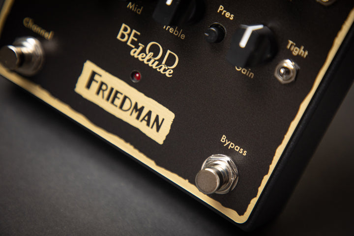 friedman be-od deluxe dual overdrive pedal Friedman BE-OD Deluxe Distortion – Guitars Rebellion