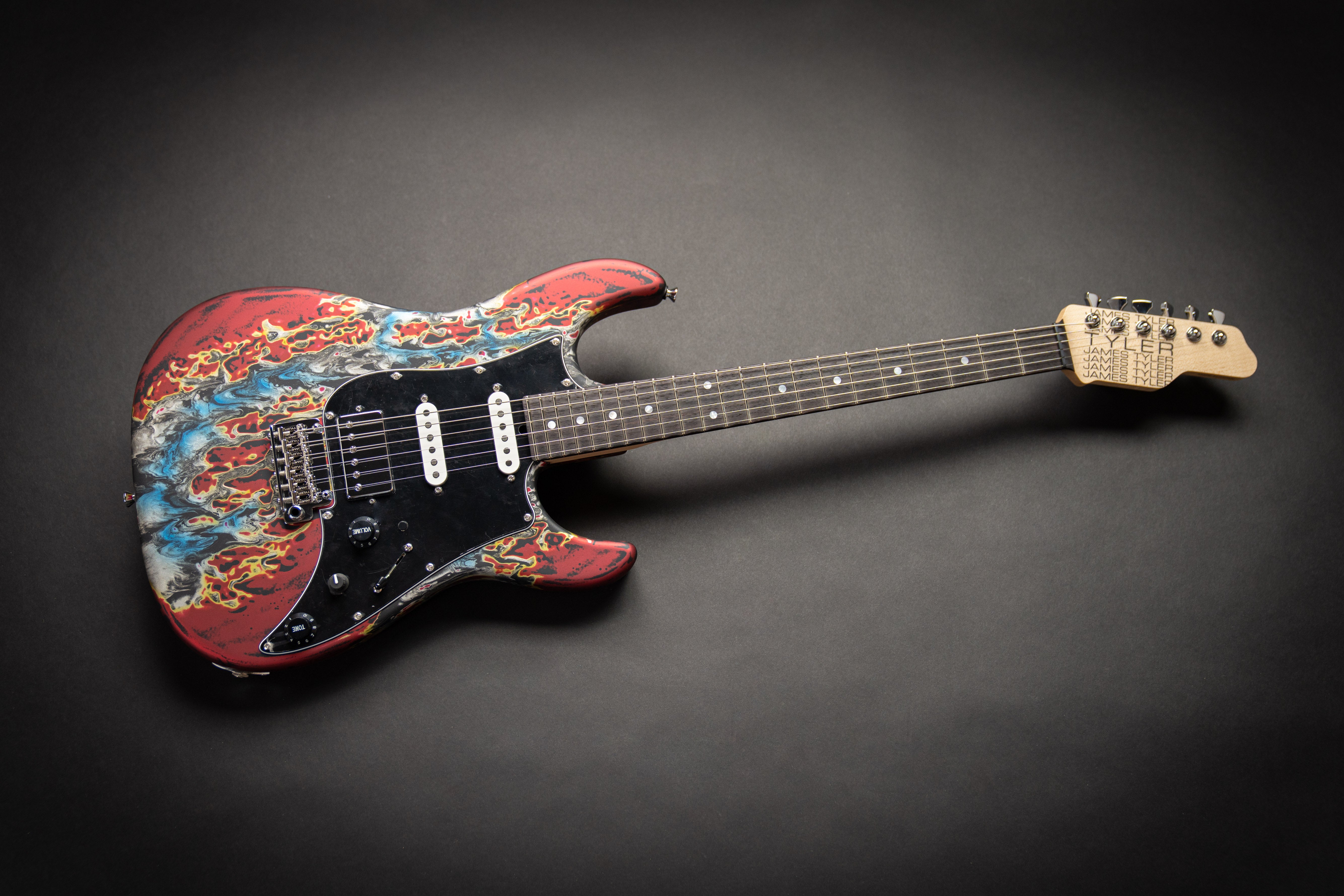 James Tyler Japan Studio Elite HD Burning Water (J22103) – Guitars