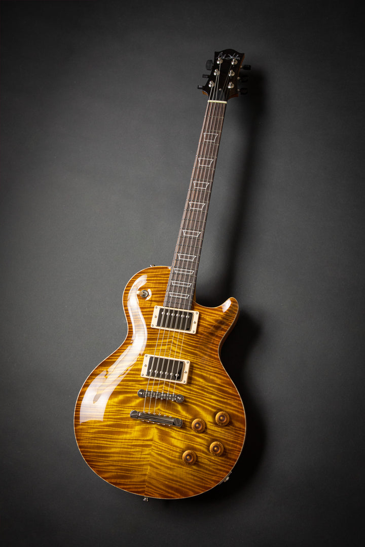 Orca Faded Sunburst Fat Back Exceptional Curly Maple Top (03277)