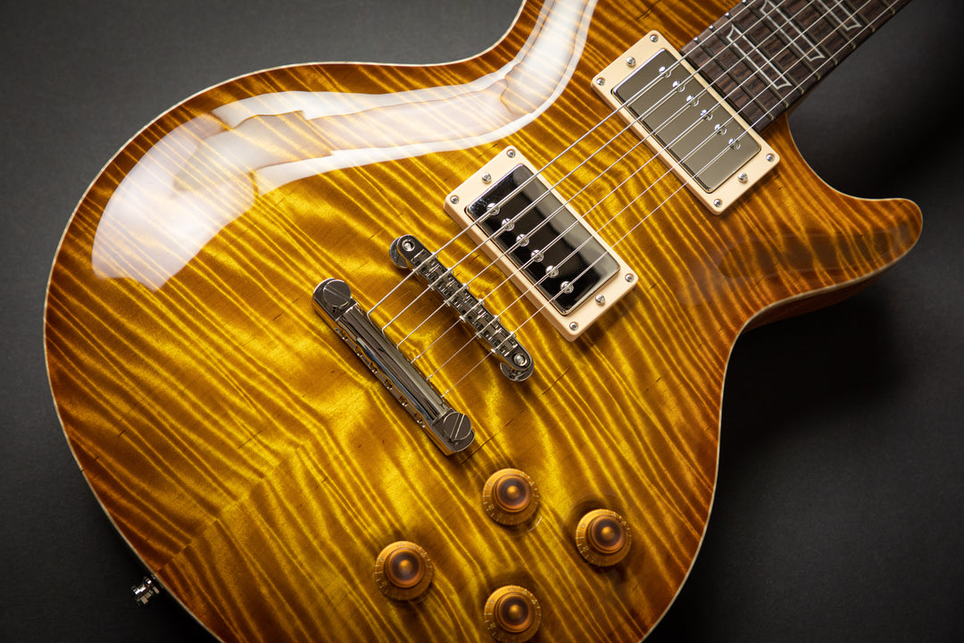 Orca Faded Sunburst Fat Back Exceptional Curly Maple Top (03277)