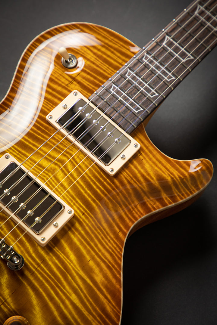 Orca Faded Sunburst Fat Back Exceptional Curly Maple Top (03277)