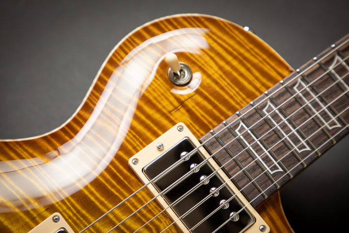 Orca Faded Sunburst Fat Back Exceptional Curly Maple Top (03277)