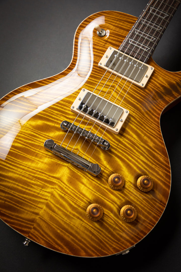 Orca Faded Sunburst Fat Back Exceptional Curly Maple Top (03277)