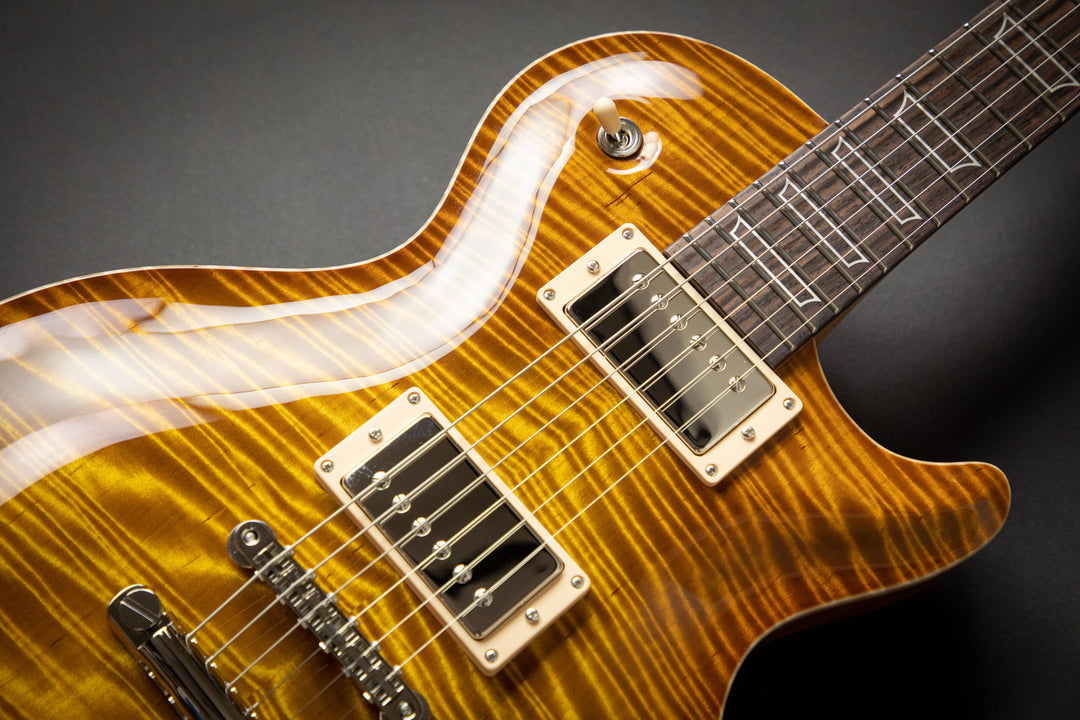 Orca Faded Sunburst Fat Back Exceptional Curly Maple Top (03277)