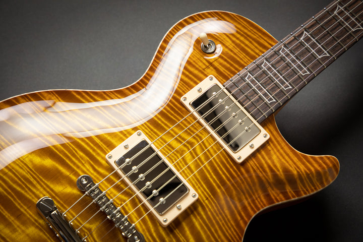 Orca Faded Sunburst Fat Back Exceptional Curly Maple Top (03277)