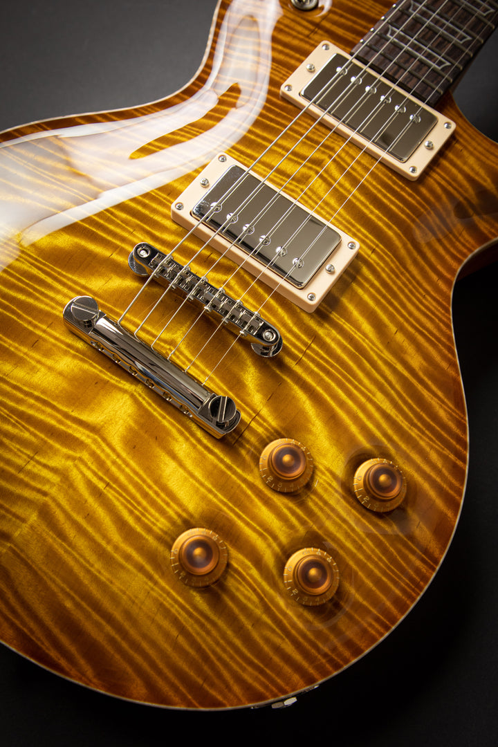 Orca Faded Sunburst Fat Back Exceptional Curly Maple Top (03277)