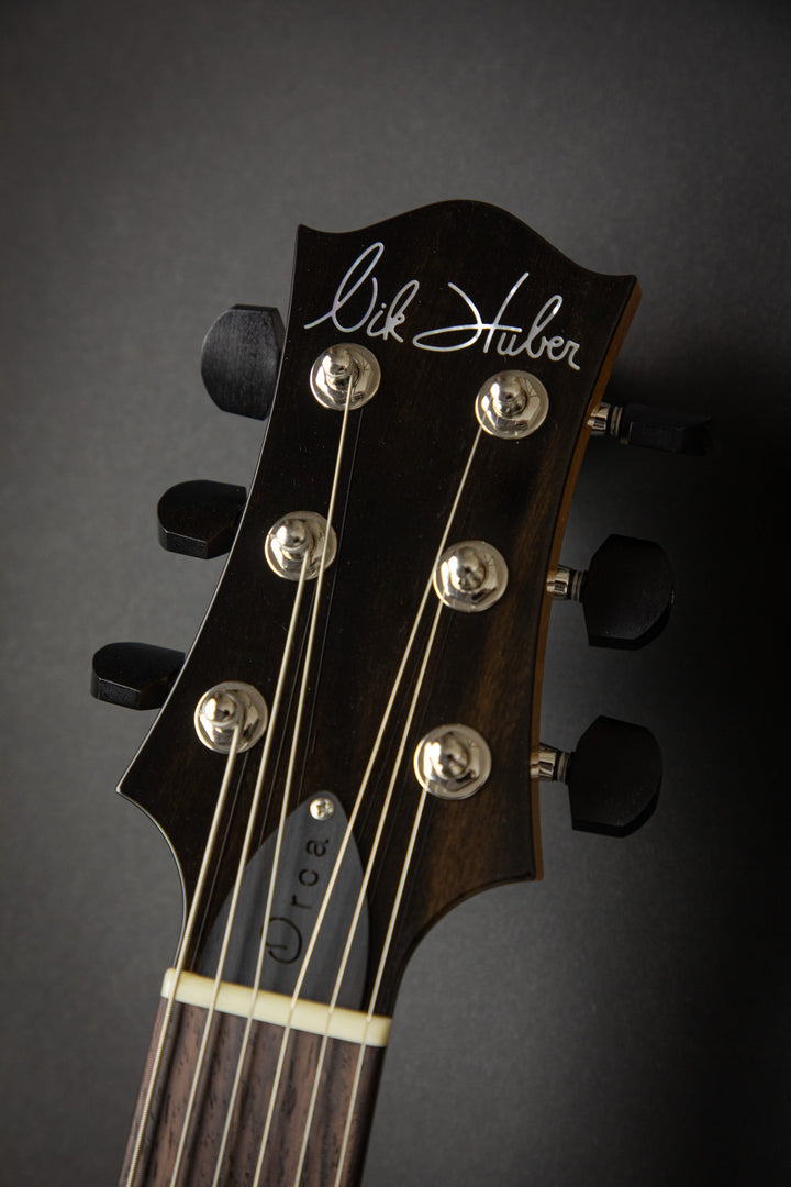 Orca Faded Sunburst Fat Back Exceptional Curly Maple Top (03277)