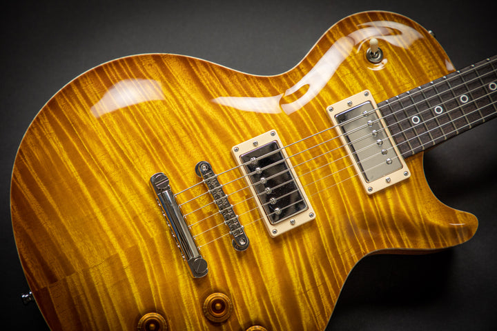 Orca Faded Sunburst Fat Back Exceptional Curly Maple Top (93001)