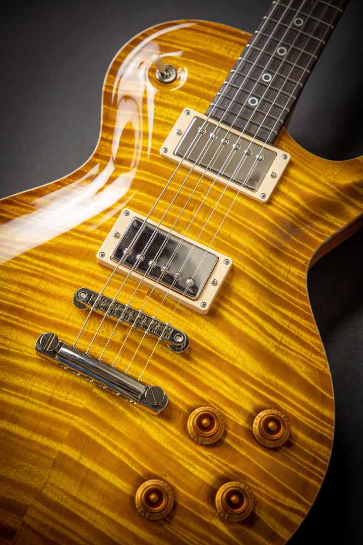 Orca Faded Sunburst Fat Back Exceptional Curly Maple Top (93001)