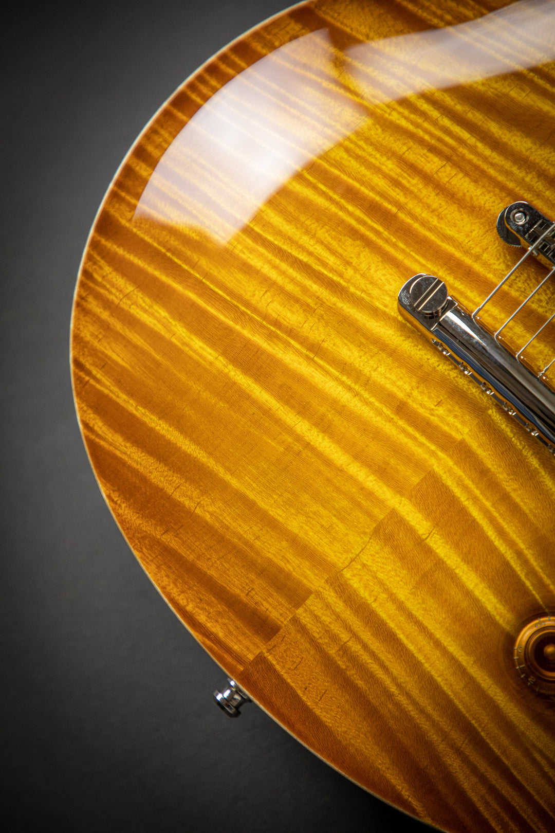 Orca Faded Sunburst Fat Back Exceptional Curly Maple Top (93001)
