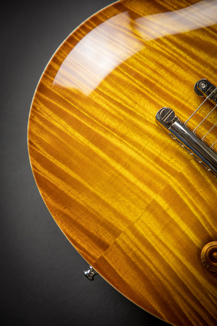 Orca Faded Sunburst Fat Back Exceptional Curly Maple Top (93001)