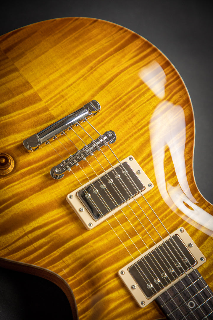Orca Faded Sunburst Fat Back Exceptional Curly Maple Top (93001)