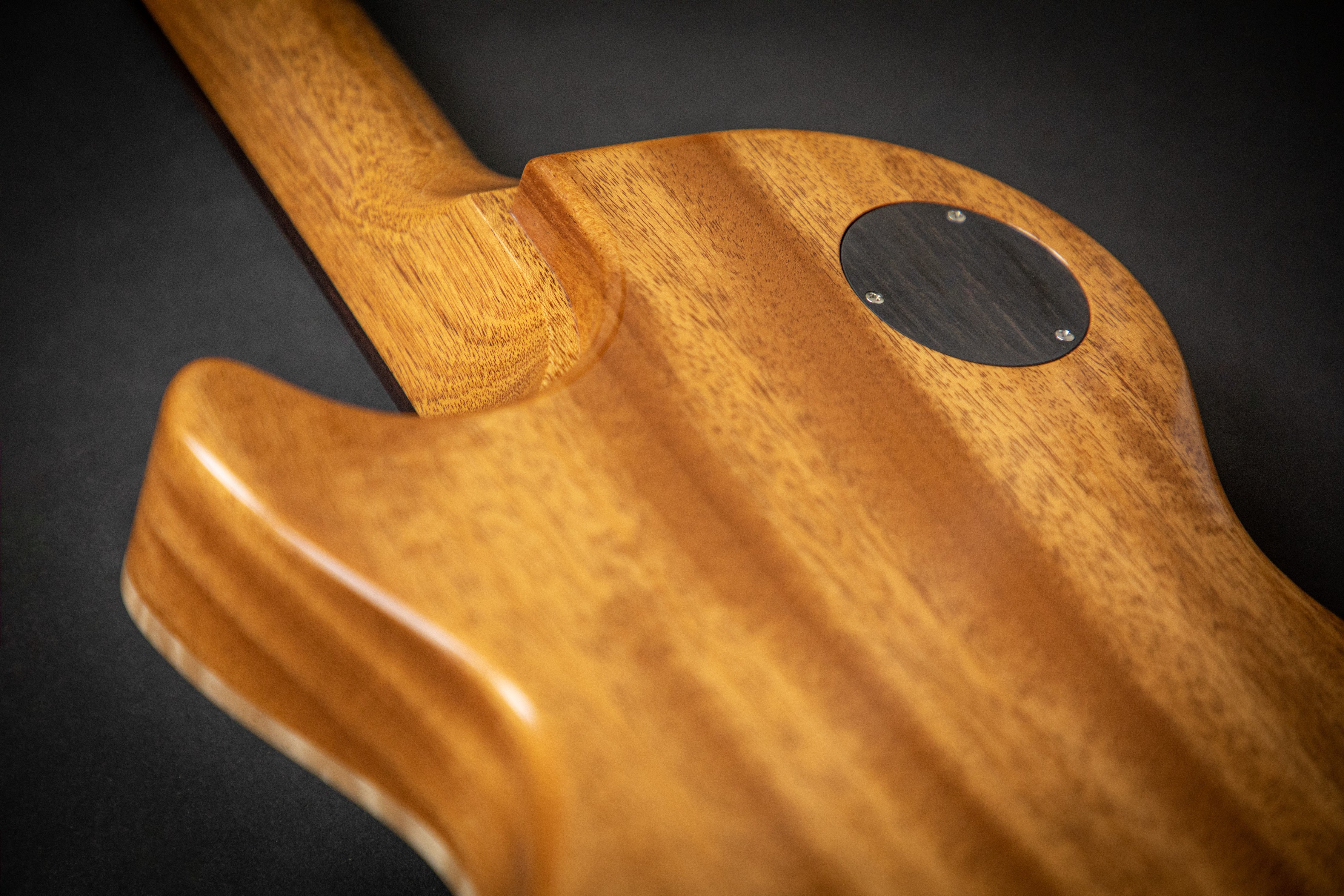 Nik Huber Orca Faded Sunburst Fat Back Exceptional Curly Maple Top