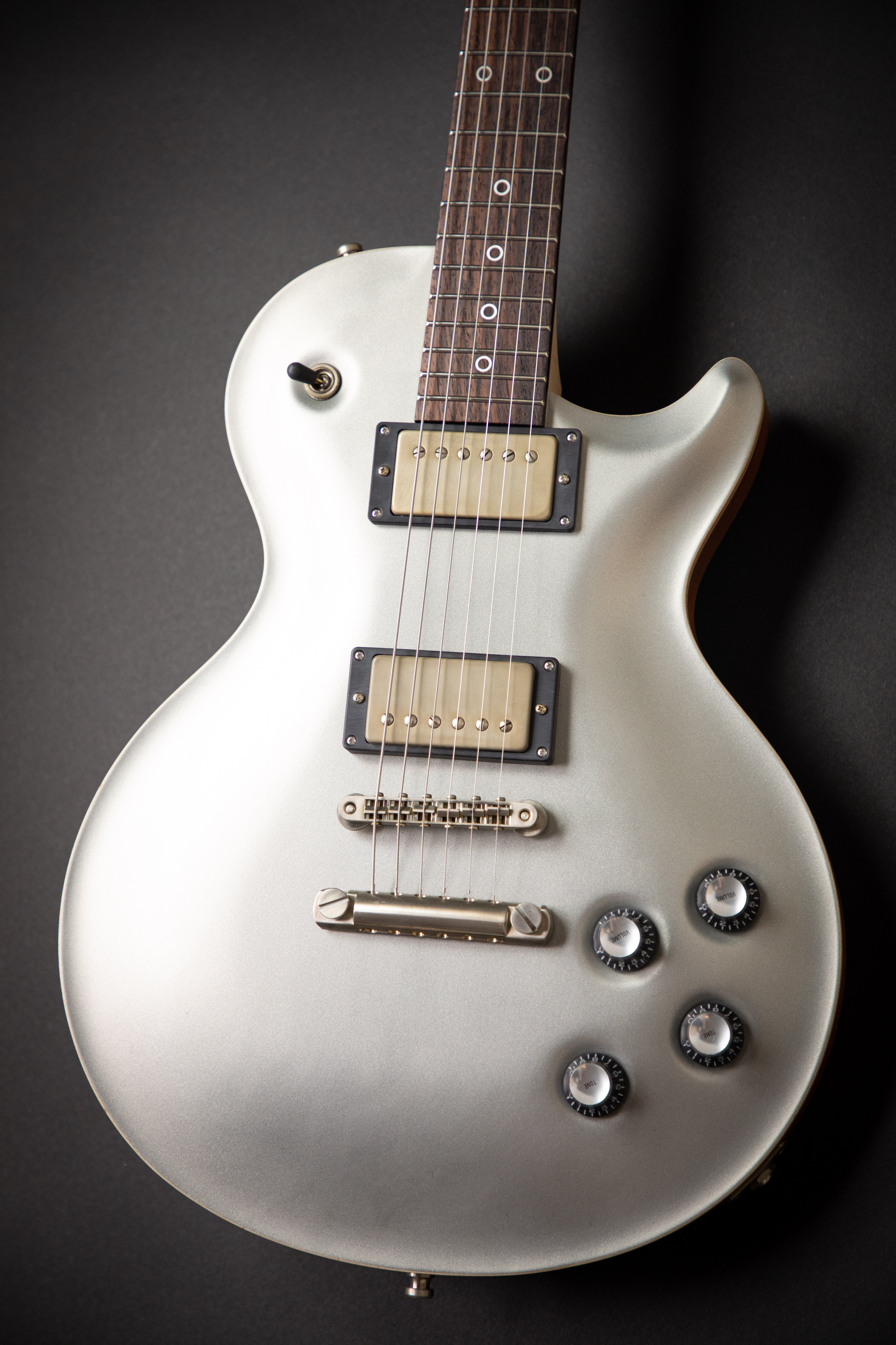 Nik Huber Orca Worn Platinum Silver Exp Curly Maple Neck (03372