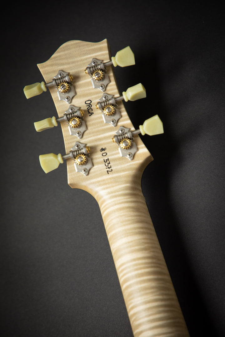 Orca Worn Platinum Silver Exp Curly Maple Neck (03372)