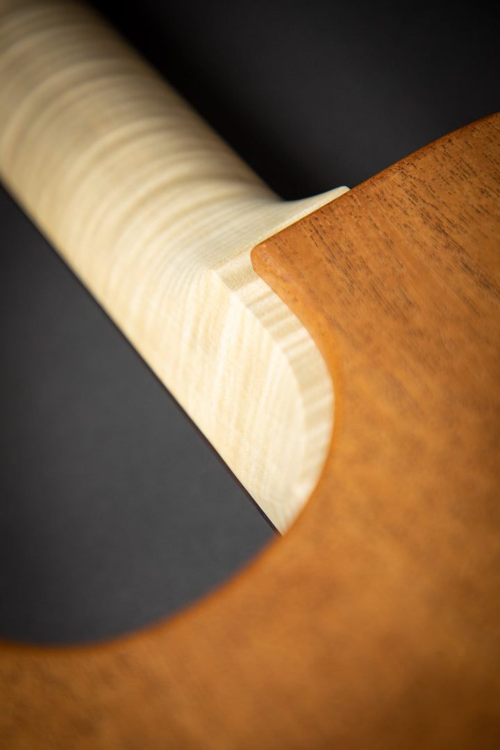 Orca Worn Platinum Silver Exp Curly Maple Neck (03372)