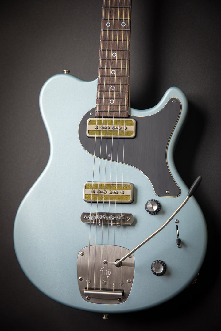 Nik Huber Piet Worn Ice Blue Mastery (03300) - Guitars Rebellion