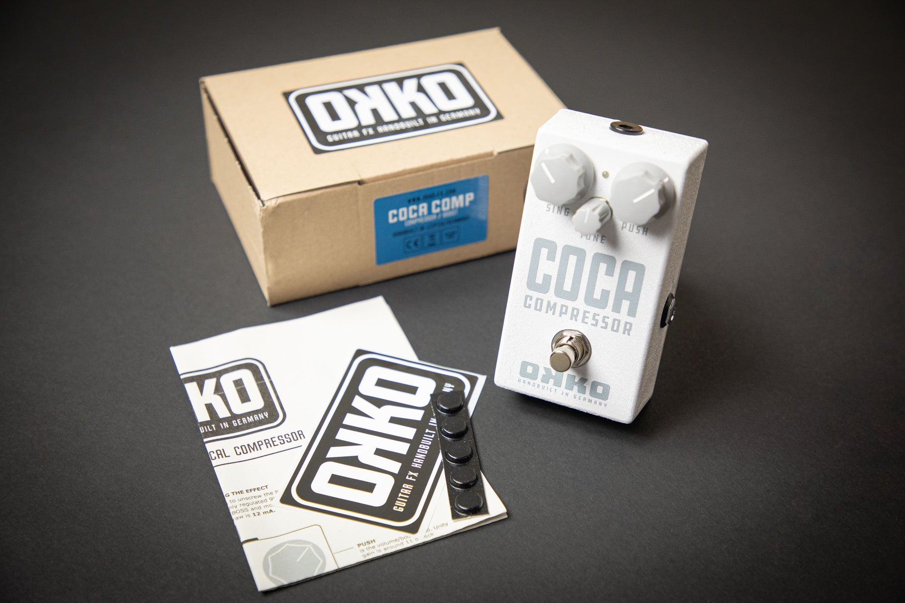 OKKO COCA COMP」 レビュー！ナチュラルでローノイズなコンプレッサーペダル | 魔法の箱研究所 – エフェクターレビューサイト