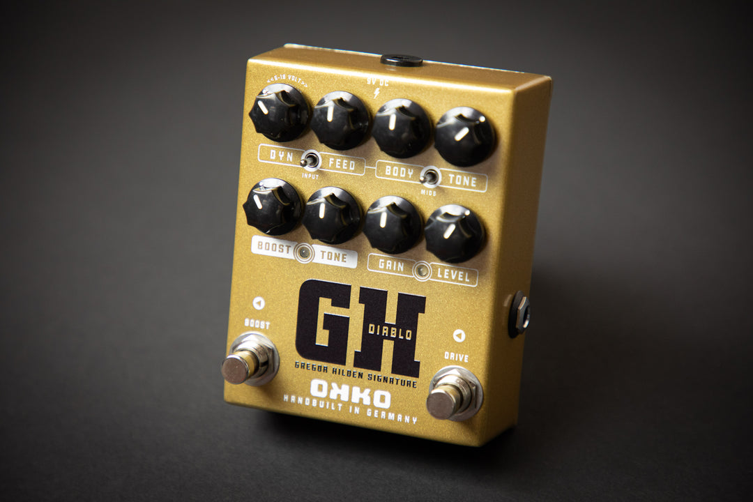 diablo overdrive pedal OKKO Diablo GH Gregor Hilden Signature – Guitars Rebellion