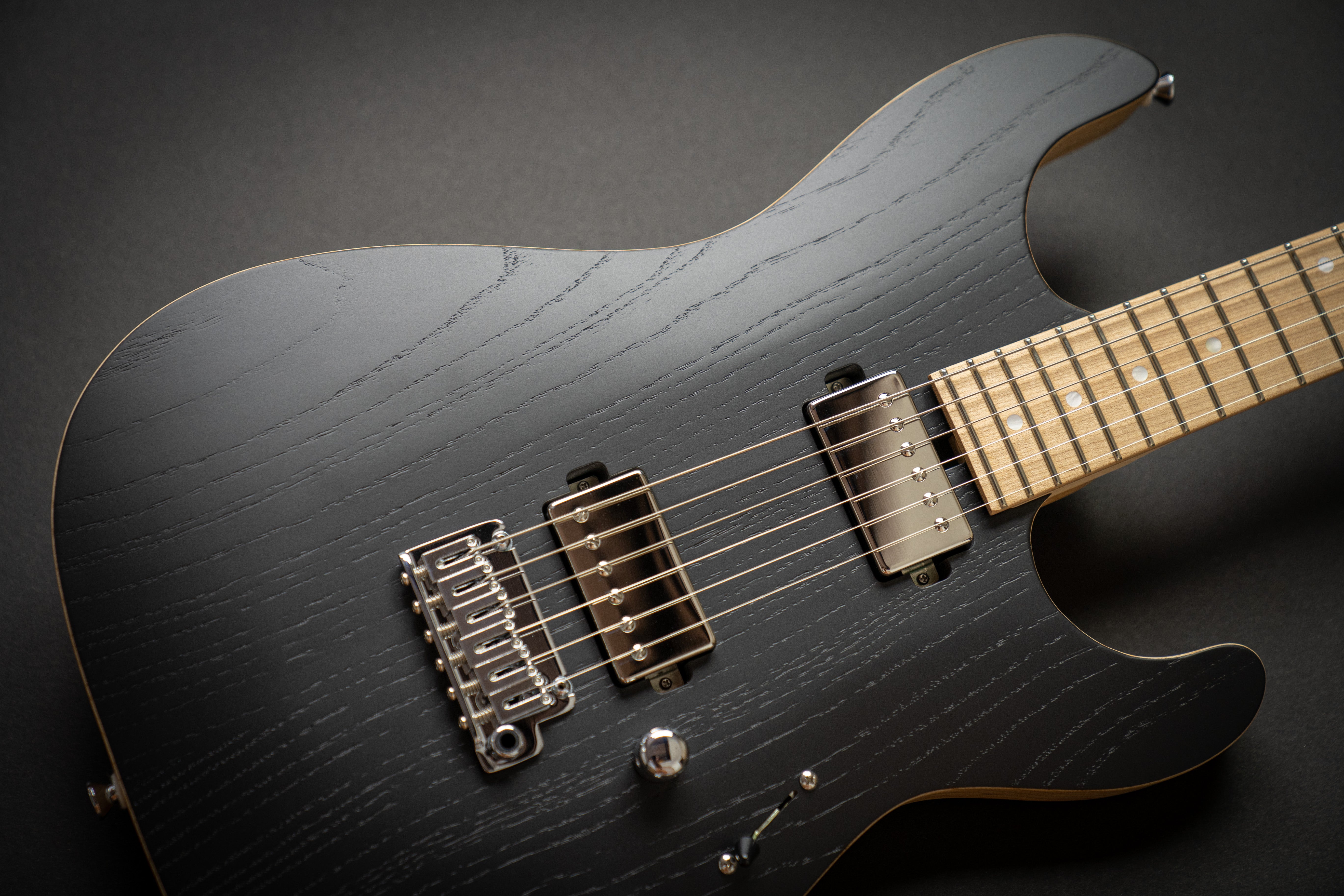 レフティ SAITO GUITARS S-622L BlackOpenPore Saito S-622 Black Open Pore HH (211767) – Guitars Rebellion