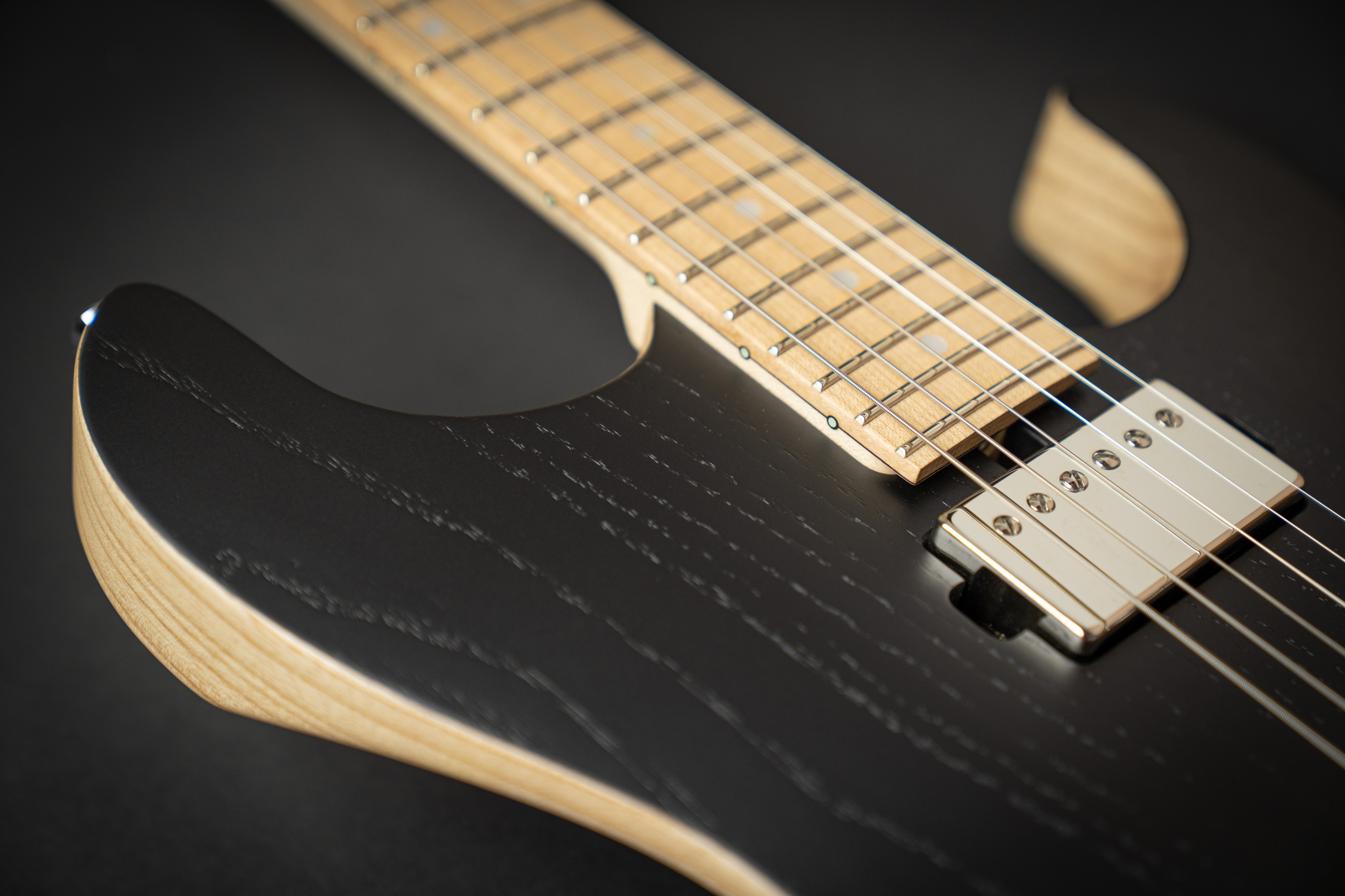 Saito S-622 Black Open Pore HH (211767) – Guitars Rebellion
