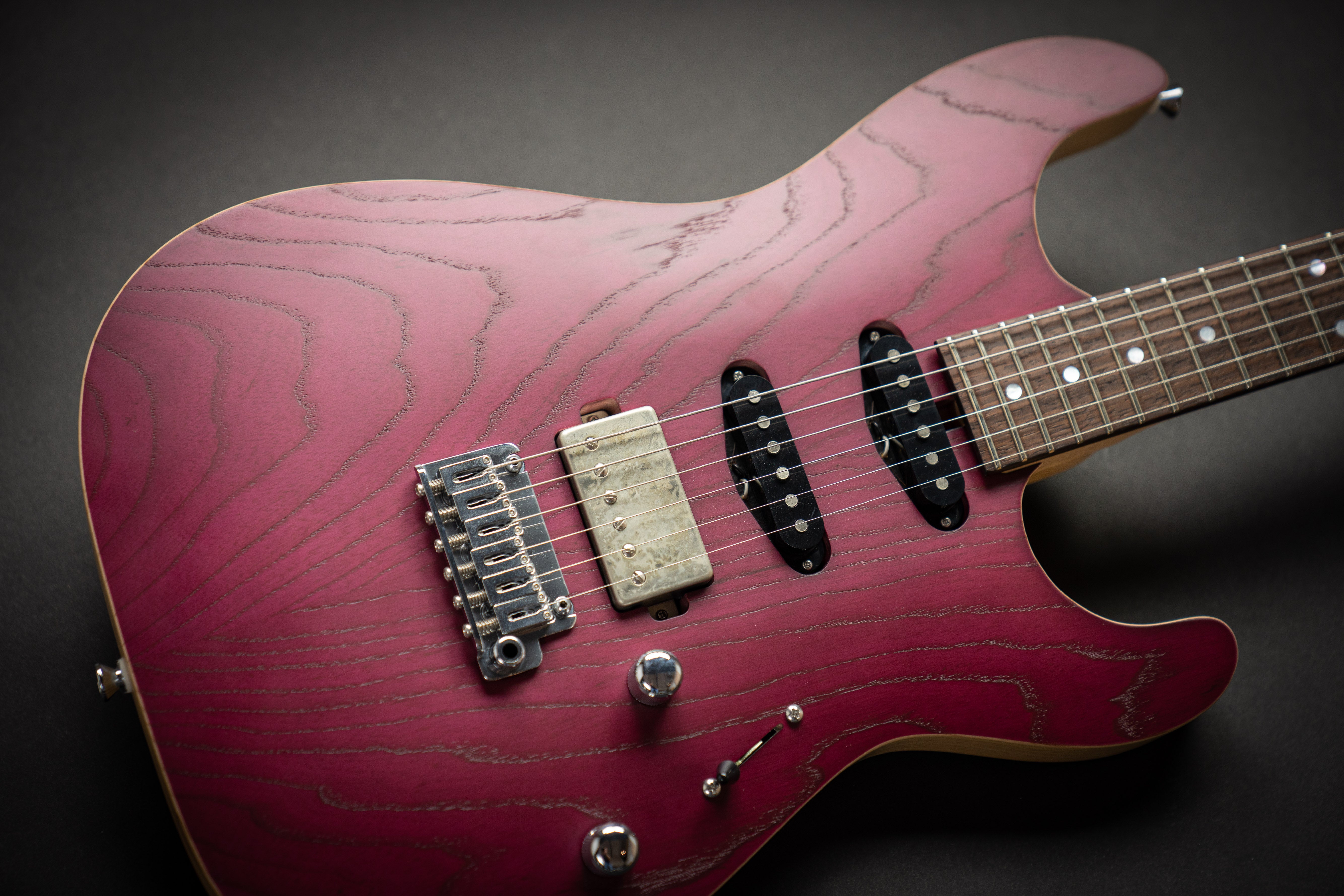 Saito S-622 Custom Trans Purple (191017) – Guitars Rebellion