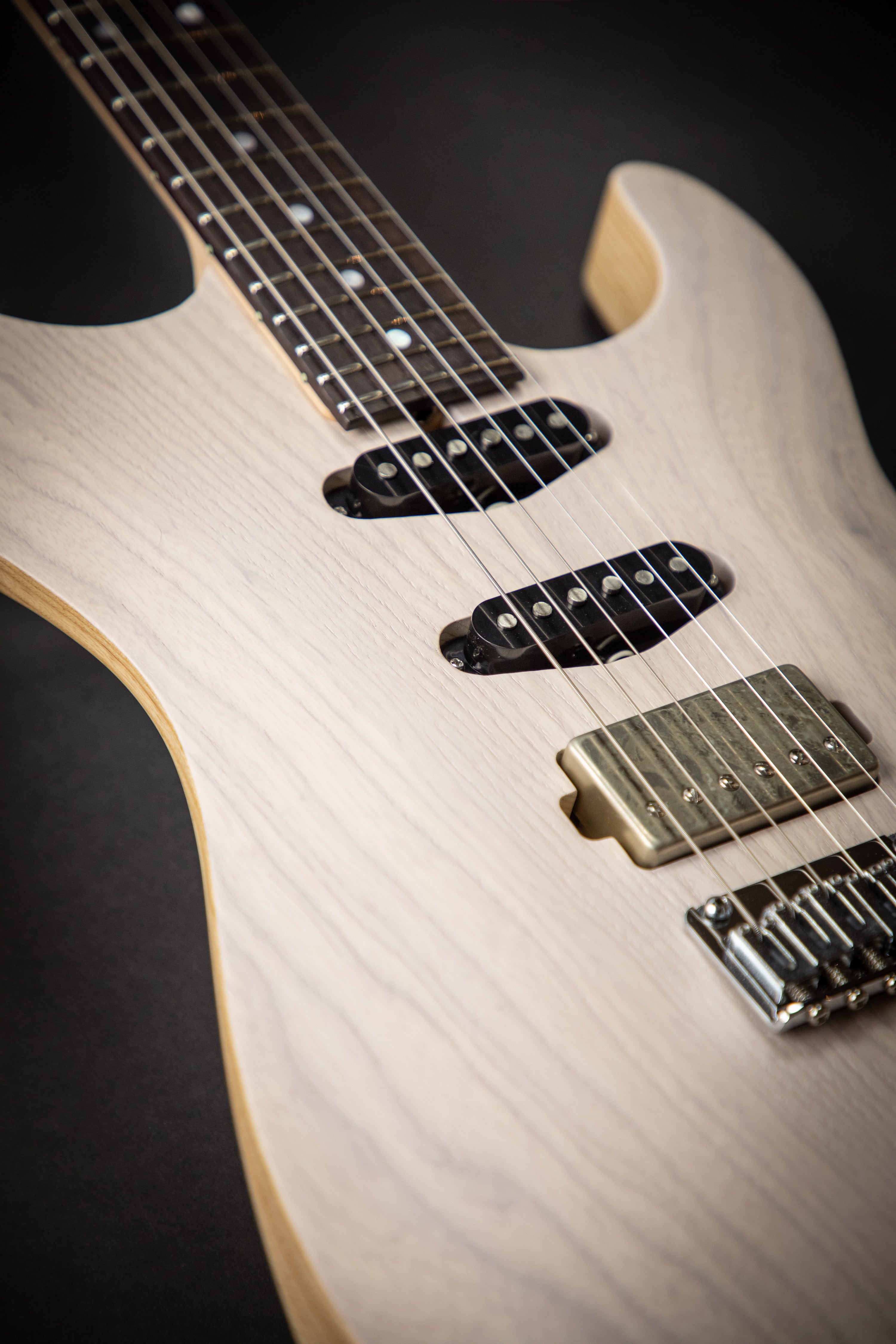 Saito S-622 Custom Trans White (191016) – Guitars Rebellion