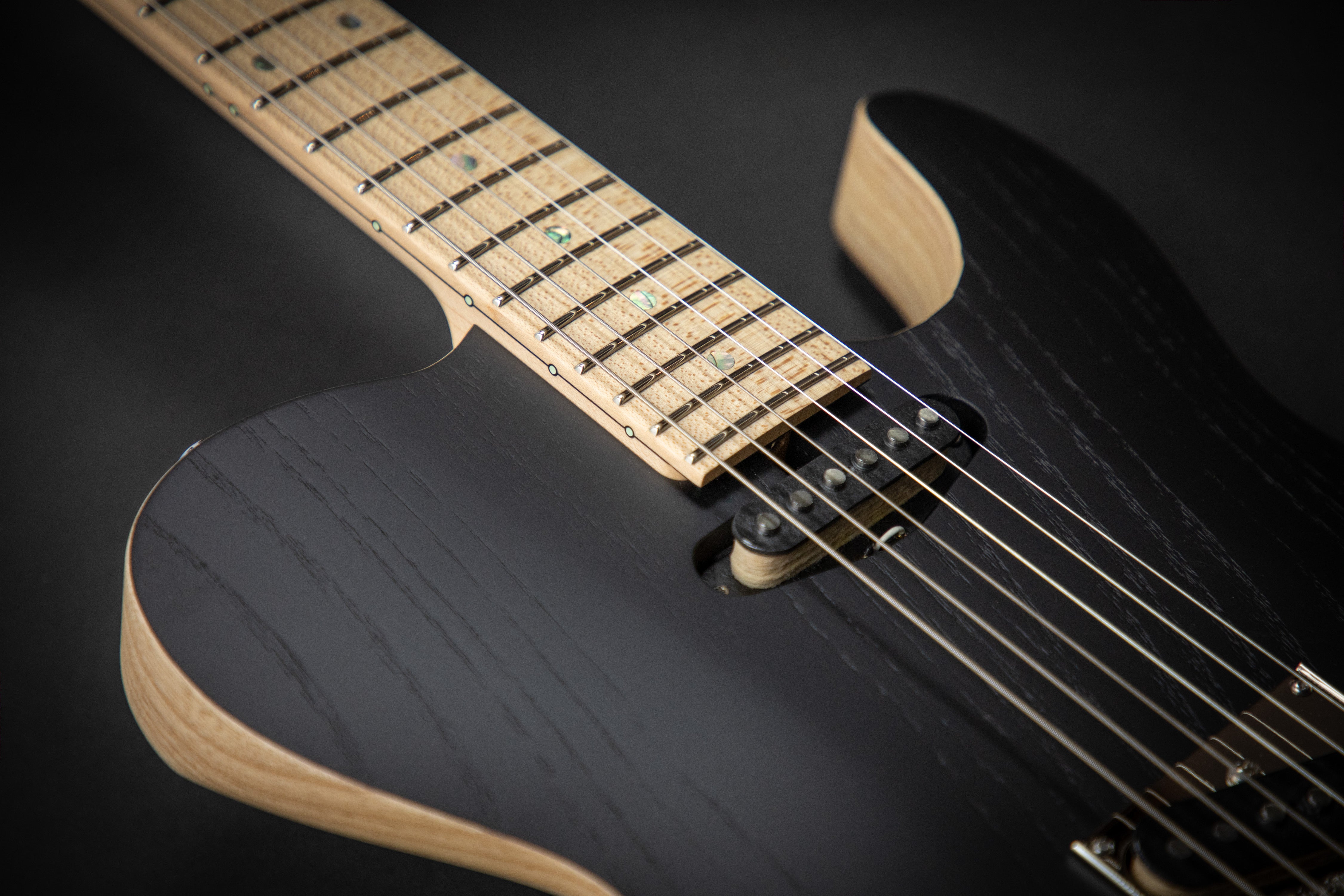 Saito S-622TLC Custom Black Open Pore (191018) – Guitars Rebellion