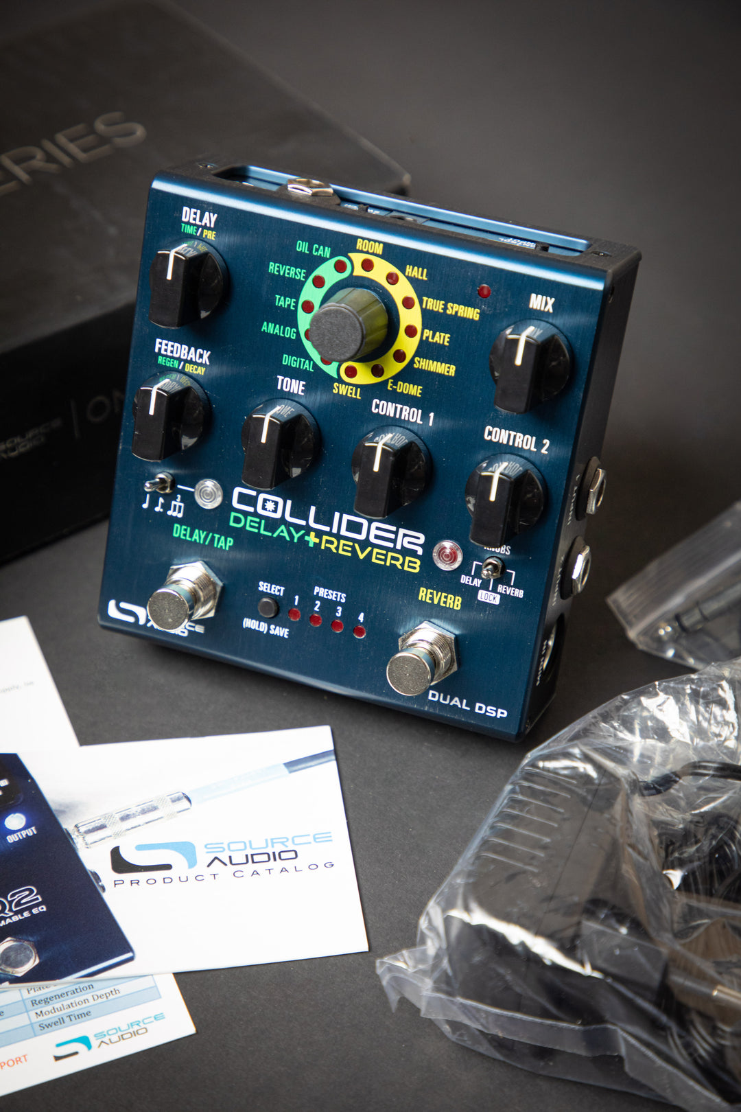 collider pedal Source Audio Collider Delay+Reverb – Guitars Rebellion
