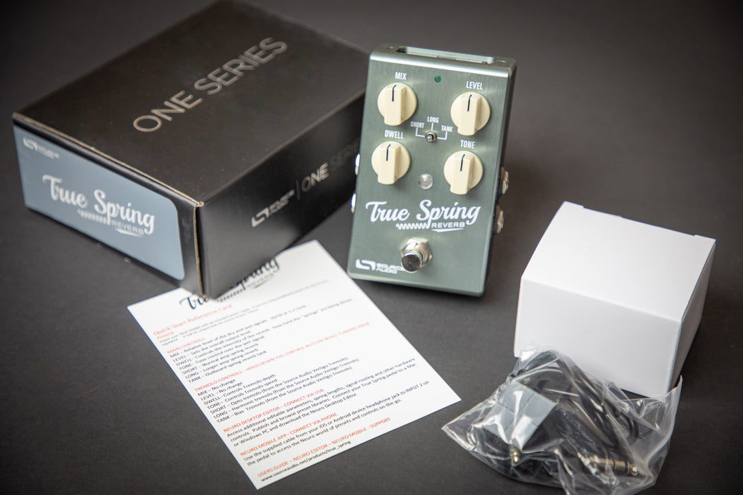 true spring reverb pedal Source Audio True Spring Reverb – Guitars Rebellion