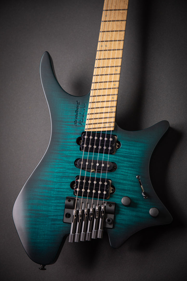Boden Fusion 6 Neck-Thru Trans Teal (C2003645)