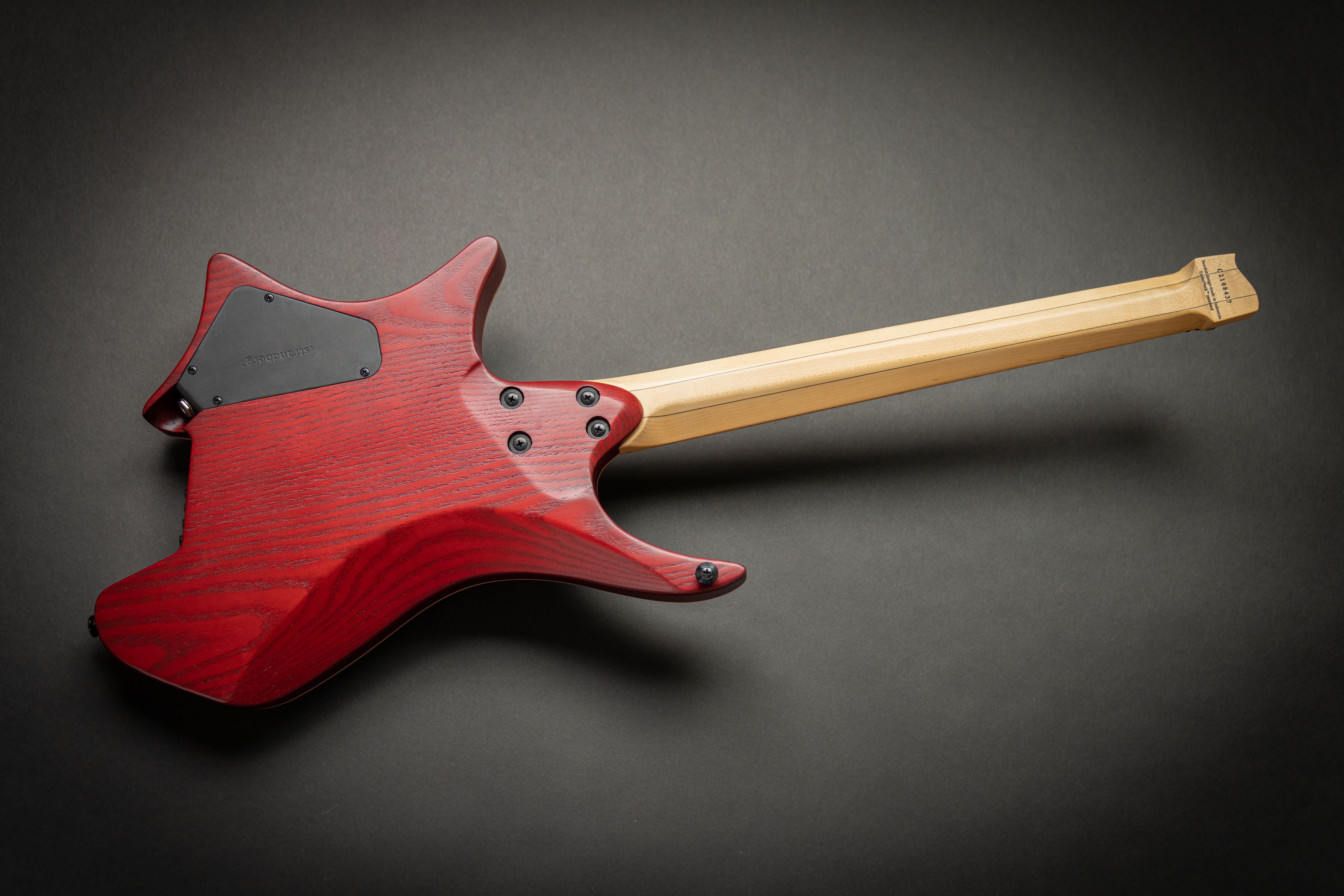 Strandberg Boden J6 Standard レア strandberg Boden J6 Custom - Red Tiger Semi Gloss | White