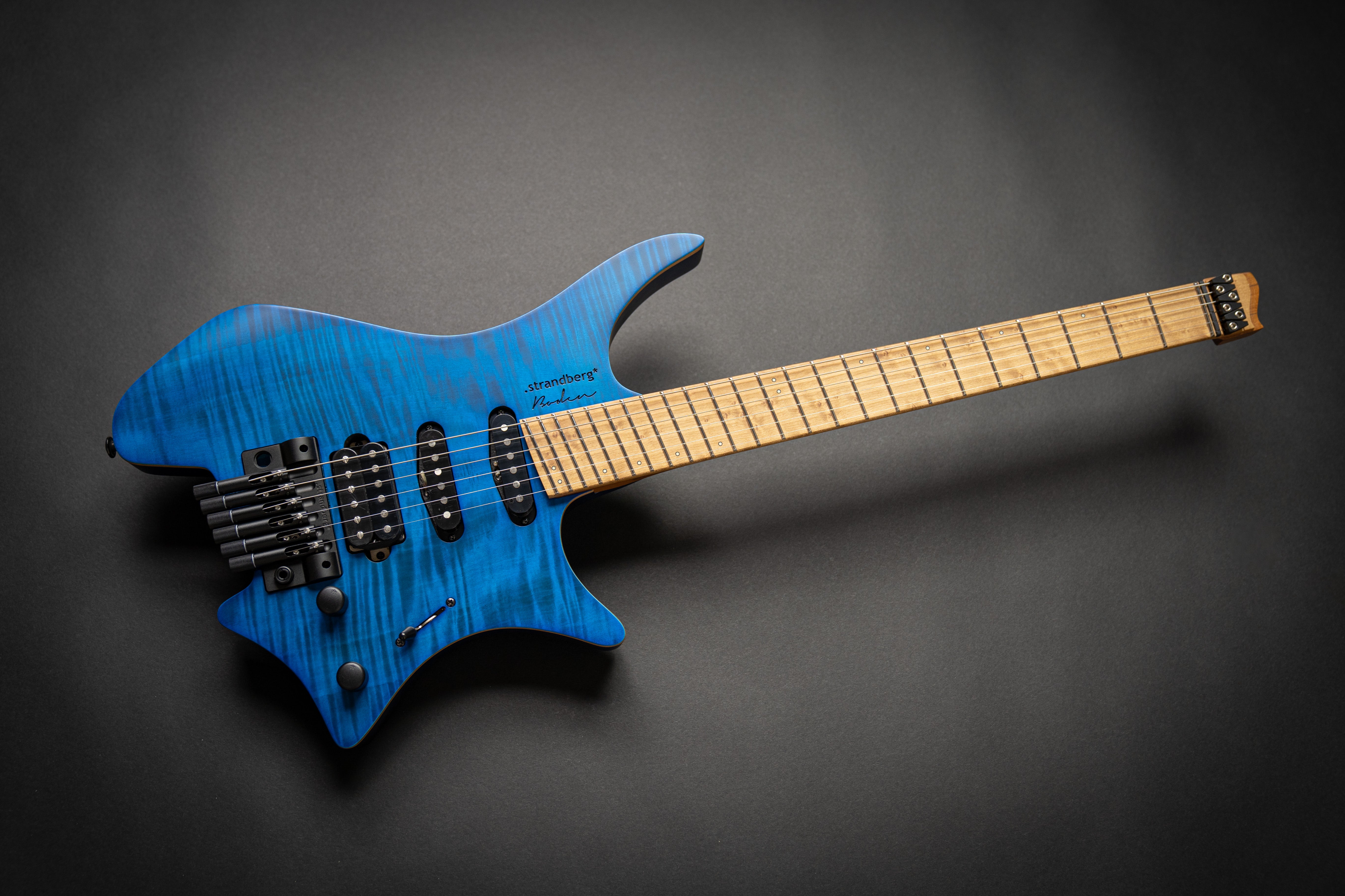 Strandberg Boden Standard 6 Tremolo FM Blue (C2104634) – Guitars