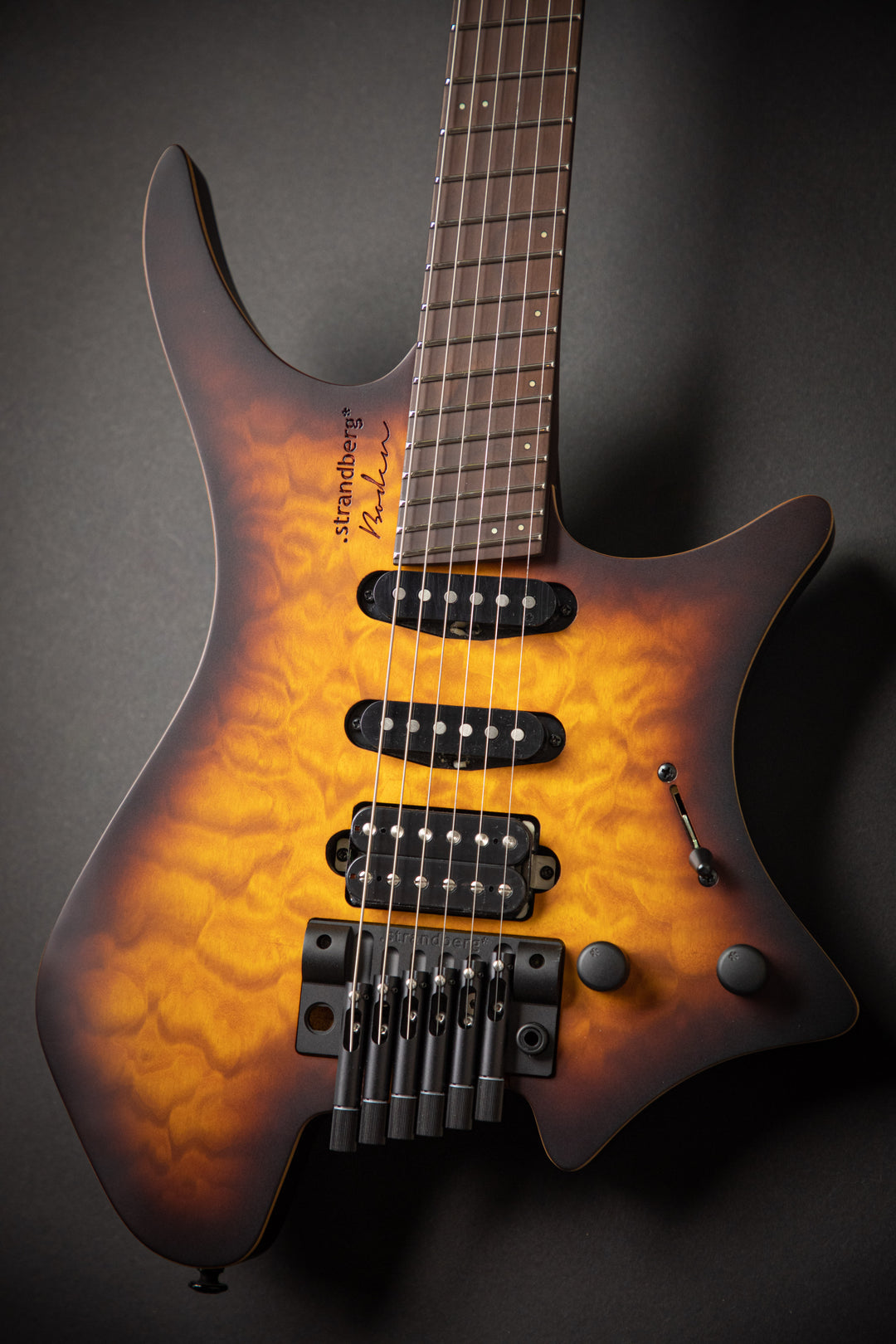 Strandberg Boden Standard 6 Tremolo QM Bengal Burst C2005160 - Guitars Rebellion