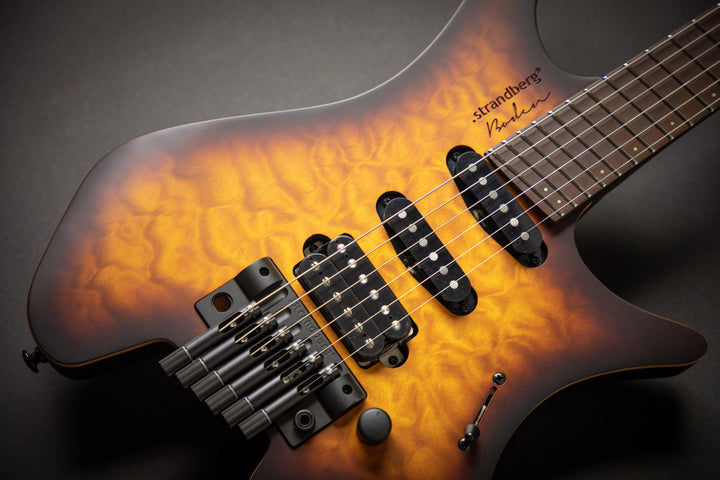 Strandberg Boden Standard 6 Tremolo QM Bengal Burst C2005160 - Guitars Rebellion