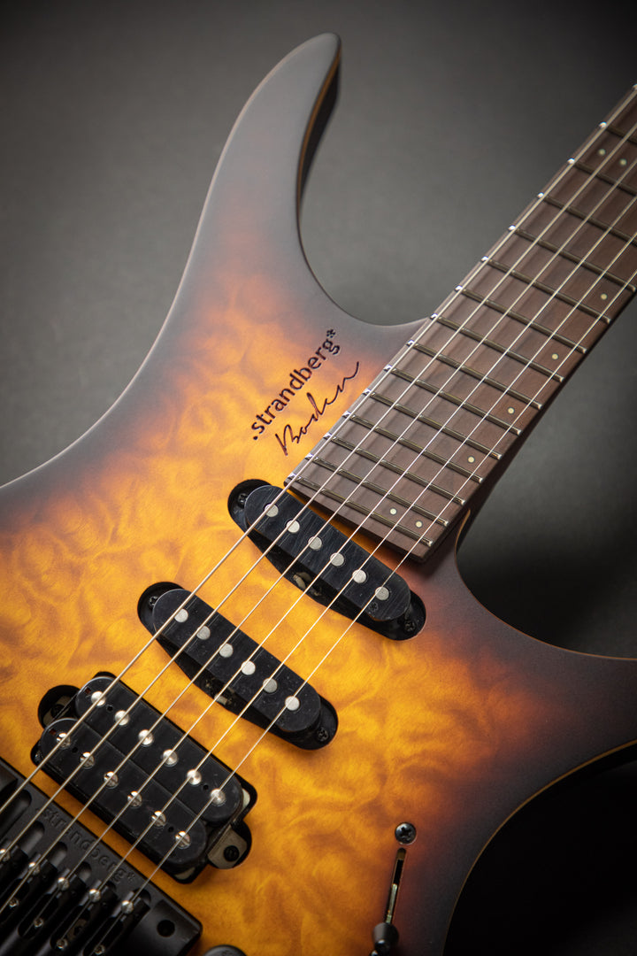 Boden Standard 6 Tremolo QM Bengal Burst (C2005160)