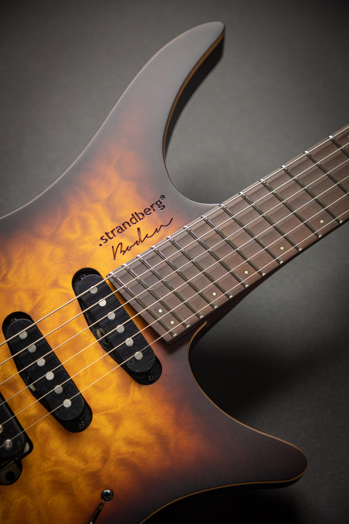 Boden Standard 6 Tremolo QM Bengal Burst (C2005160)