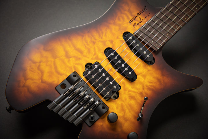 Boden Standard 6 Tremolo QM Bengal Burst (C2005160)
