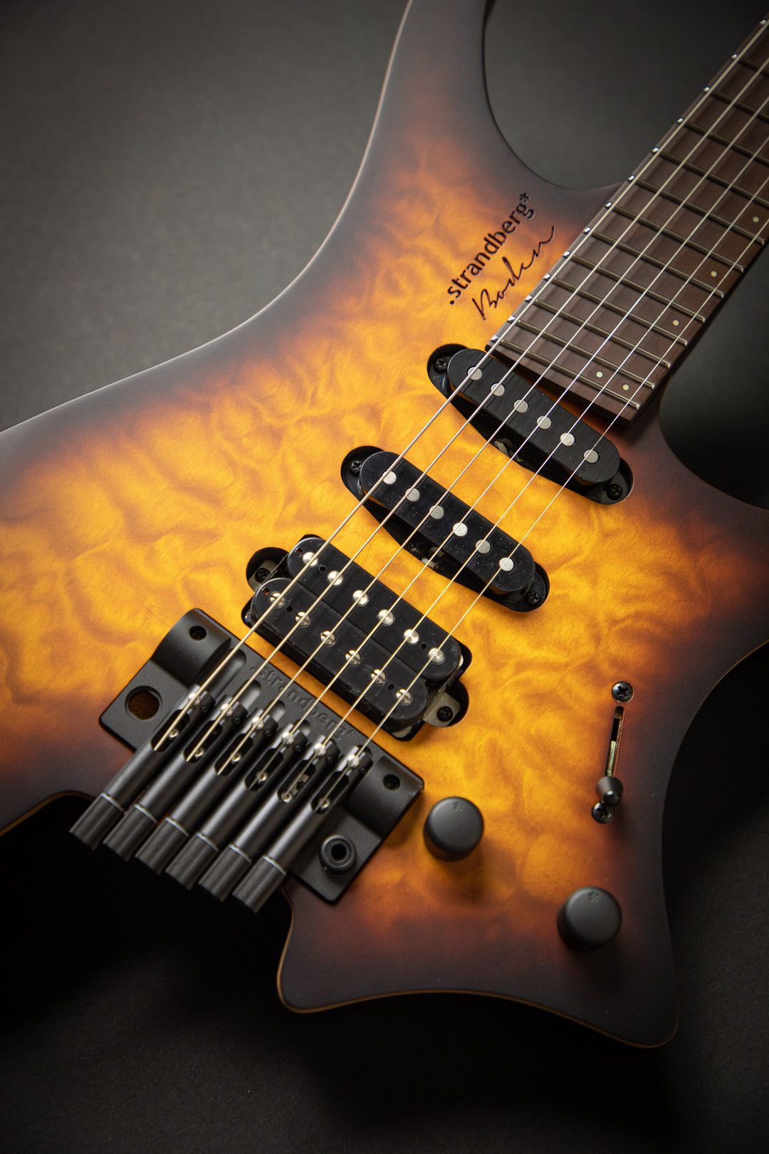 Boden Standard 6 Tremolo QM Bengal Burst (C2005160)