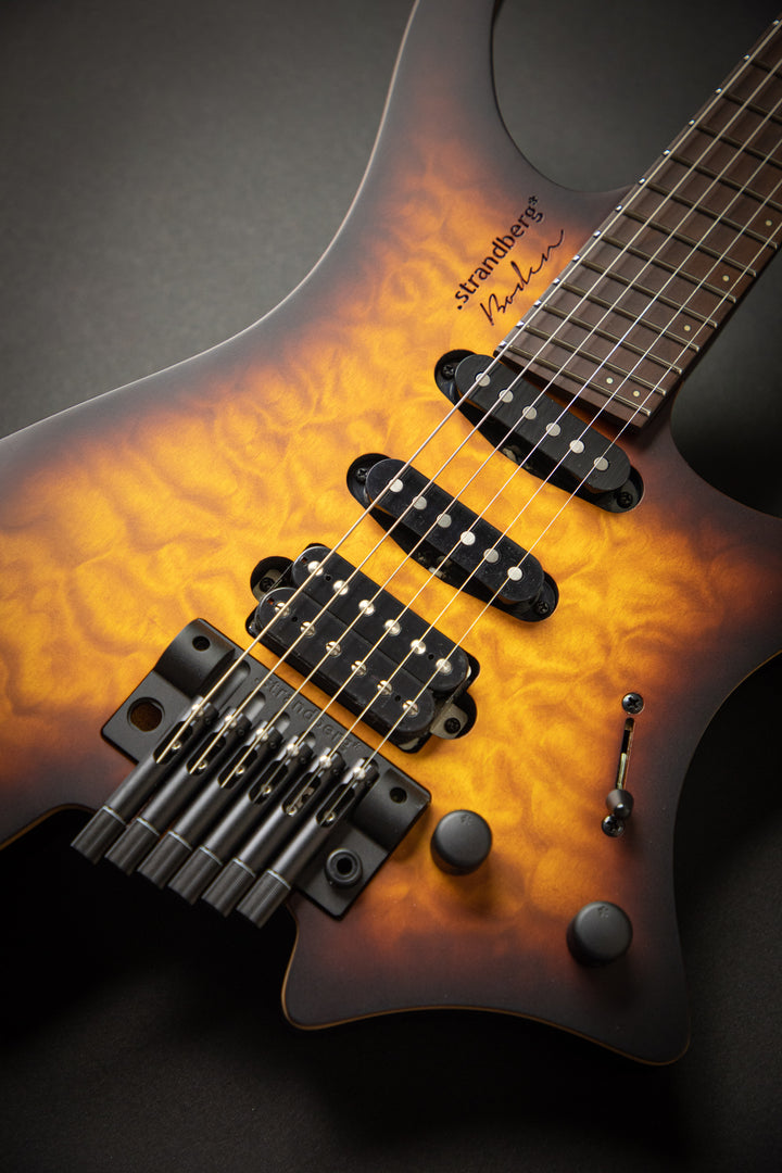 Boden Standard 6 Tremolo QM Bengal Burst (C2005160)
